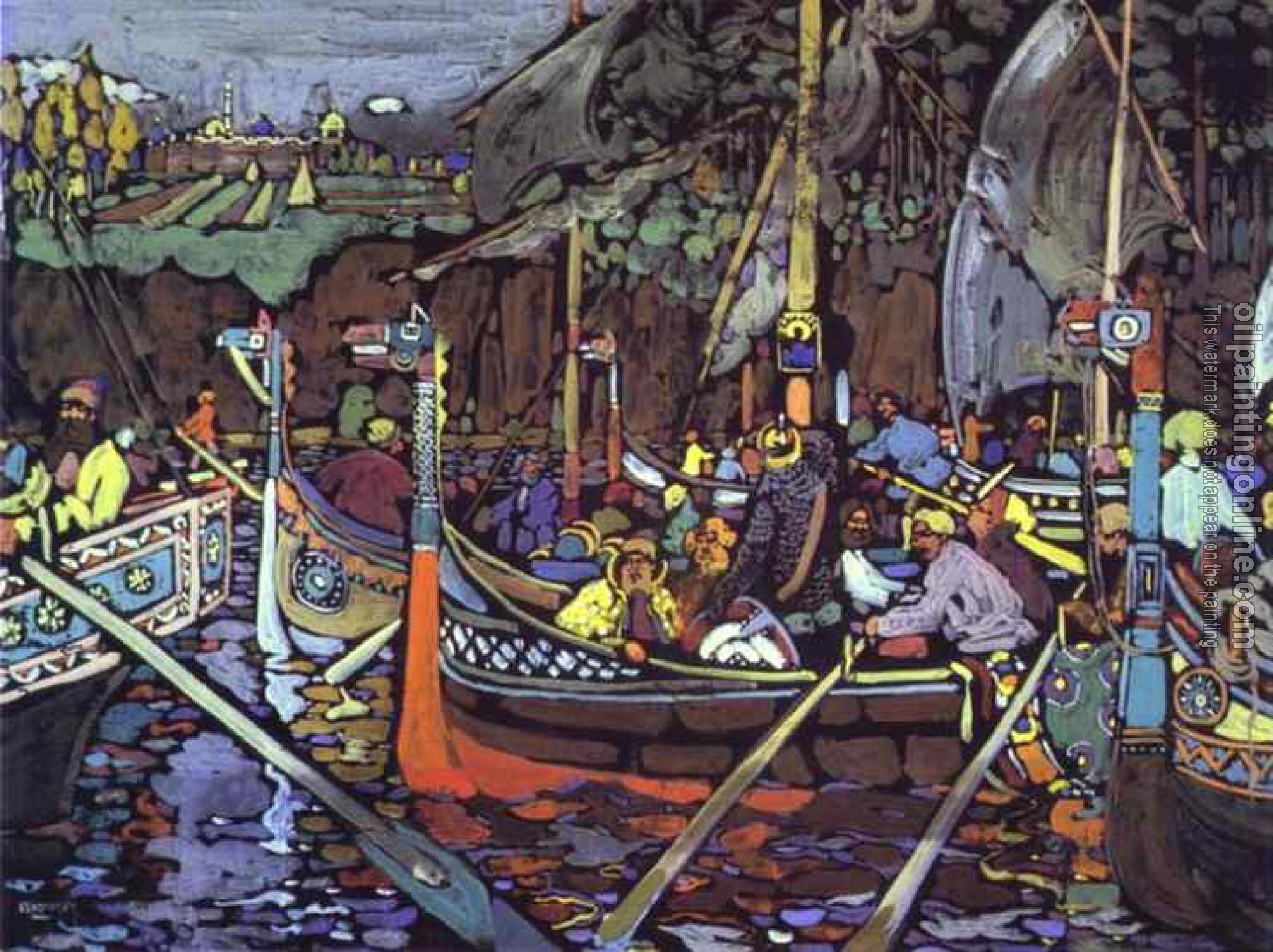 Kandinsky, Wassily - Volga Song